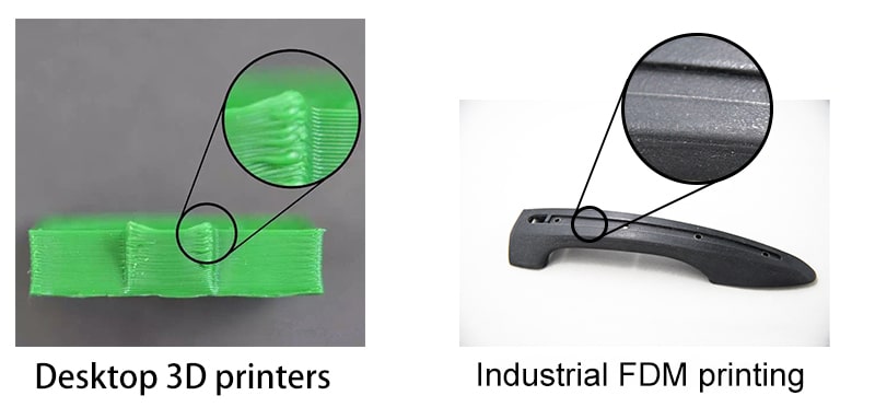 desktop 3D Printing vs Industrial FDM printing