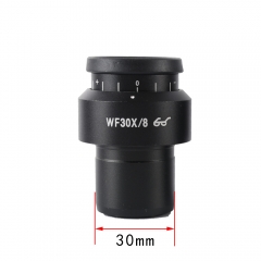 KOPPACE 一对立体显微镜目镜 2 PCS WF30X/8 显微镜目镜 30mm接口 广角高眼点目镜