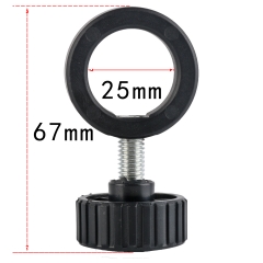 KOPPACE 25mm Interface Stereo Microscope Limit Fixing Ring 25mm Fixed Ring with Screw Prevent the Product From Slipping