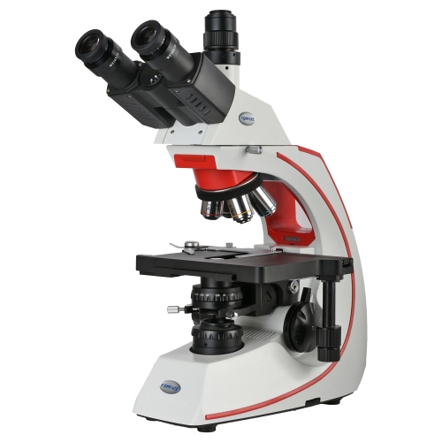 KOPPACE 40X-1600X Research Grade Trinocular Composite Laboratory Biological Microscope ICCF Infinite Flat Field High Contrast Full Achromatic Optical System