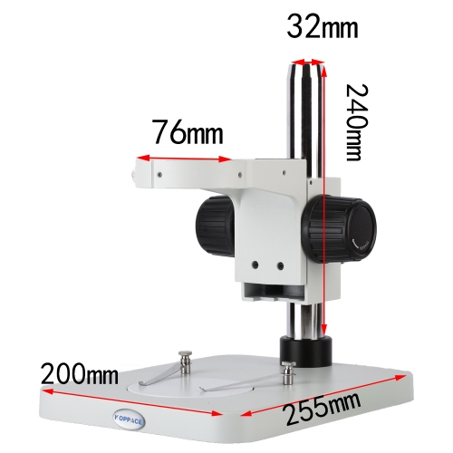 KOPPACE Microscope Bracket Column Length 240mm Diameter 32mm Diameter 76mm Microscope Focusing Rack
