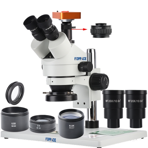 KOPPACE 2.1X-180X Large platform Video Microscope 40 Million Pixel HDMI HD Mobile Phone Repair Microscope