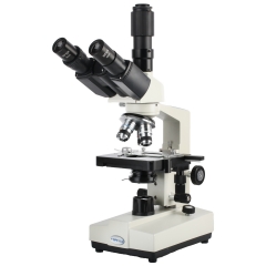 KOPPACE 40X-1600X Trinocular Biological Microscope Eyepiece WF10X/WF16X Compound Lab Microscope