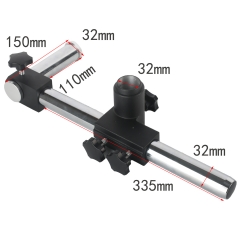 KOPPACE Microscope Black Bracket Horizontal Movement 235mm Column Diameter 32mm Column Length 335mm