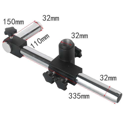 KOPPACE Microscope Black Bracket Horizontal Movement 235mm Column Diameter 32mm Column Length 335mm