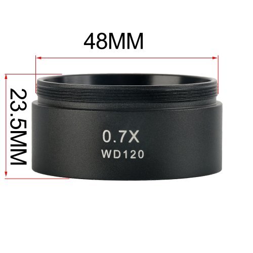 KOPPACE 0.7X 立体显微镜增倍镜 120mm工作距离 48mm安装尺寸