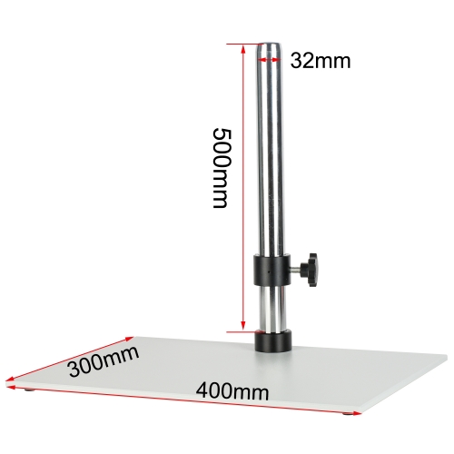 KOPPACE Microscope White Bracket Column Length 500mm Base Size 400*300mm Column 32mm In Diameter