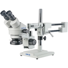 KOPPACE 3.5X-180X Binocular Stereo Microscope Double Arm Bracket Continuous Zoom Lens