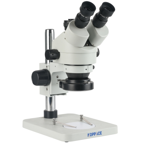 KOPPACE 3.5X-180X Trinocular Stereo Microscope Continuous Zoom