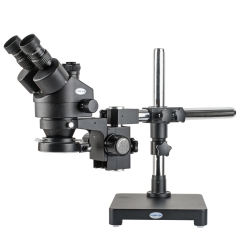 KOPPACE 3.5X-90X Single Arm Bracket Stereo Trinocular Microscope Includes WF10X/WF20X Eyepiece