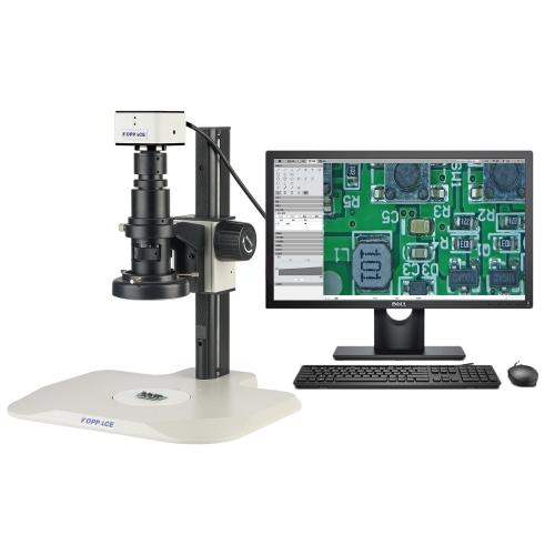 KOPPACE 17X-122X电子显微镜 630万 USB3.0相机 支持在线测量图像拼接和景深合成