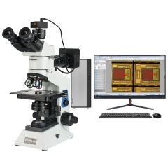 KOPPACE 192X-1920X Electron Metallurgical Microscope 5 Million Pixels USB2.0 Camera Up and Down Lighting System