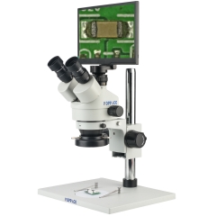 KOPPACE 14X-93X测量立体显微镜 连续变焦镜头 11.6英寸高清显示器200万像素