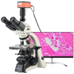 KOPPACE 309X-7740X Trinocular Compound Lab Microscope 8.3 Million Pixels 4K Camera