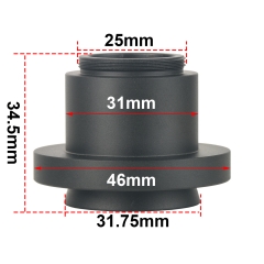 KOPPACE 1X Microscope Interface 31.75mm Microscope Mounting Interface