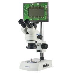KOPPACE 14X-93X Stereo Microscope With Bottom Light Source 11.6-Inch HD Display 2 Million Pixels