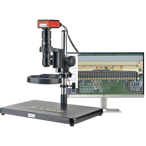 KOPPACE 7X-49X连续变倍电子显微镜大视野220mm高工作距离镜头