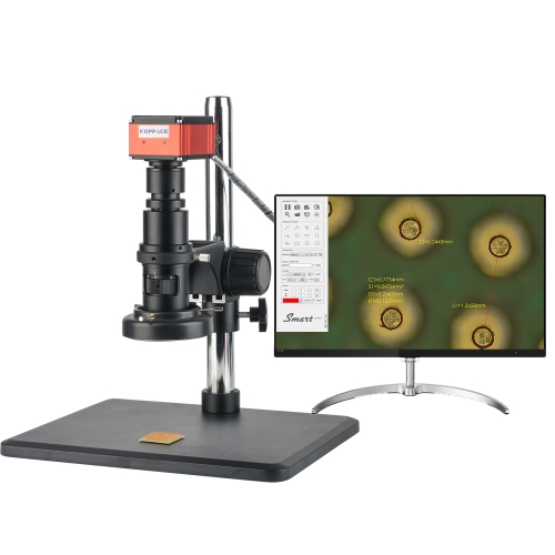 KOPPACE 22X-155X HD 4K Electron Microscope HDMI output supports photography,video recording,and Measurement