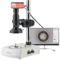 KOPPACE 22X-155X HD 4K Measurement Electron Microscope HDMI output supports photography,video recording,up and down LED light source