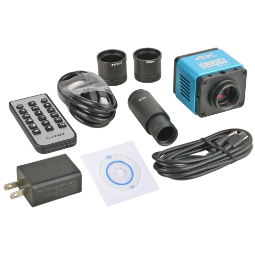 KOPPACE 4k高清显微镜相机 HDMI/Type-C输出,具有23.2mm至30和30.5mm接口的电子目镜