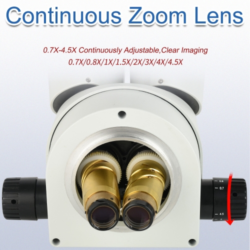 KOPPACE 3.5X-90X Binocular Stereo Microscope Lens Contains