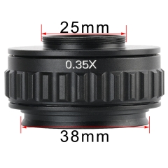 KOPPACE 0.35X显微镜接口可调节焦距 38mm显微镜安装接口