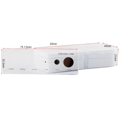 KOPPACE 0.01mm-10mm测量显微镜专用校准尺