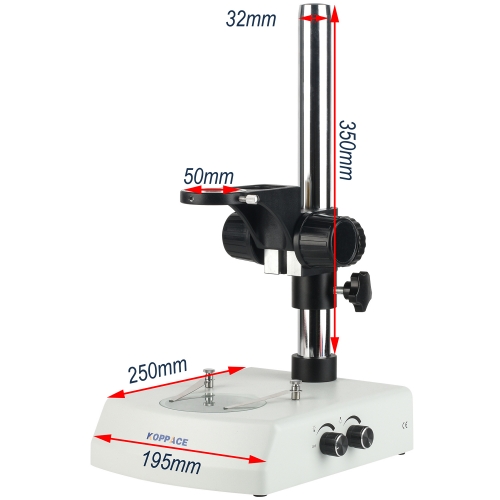 KOPPACE Microscope Bracket,Column Height 350mm,LED Bottom Light Source