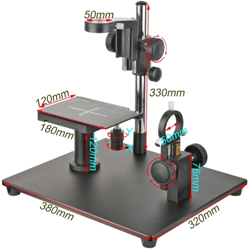 KOPPACE Horizontal Microscope Bracket X/Y Mobile Platform Flatness test Stand