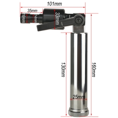 KOPPACE Stereoscopic Microscope Bracket 180 degree Adjustable Angle 25mm Diameter Microscope Boom