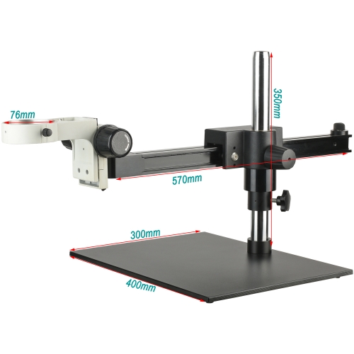 KOPPACE Microscope Cross Arm Bracket 76mm Focus Frame Diameter Cross arm Movement Range 330mm