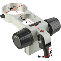 KOPPACE 76mm Stereo Microscope Focus Bracket 16mm Connecting Interface