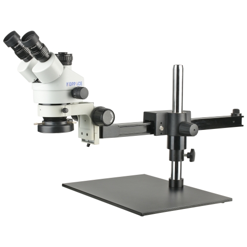 KOPPACE 3.5X-90X Stereo Microscope Trinocular eye Interface and Eyepiece Synchronous Imaging