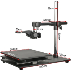 KOPPACE Microscope universal Adjustment Bracket XY Microscope Platform Movement range 290mnmX238mm