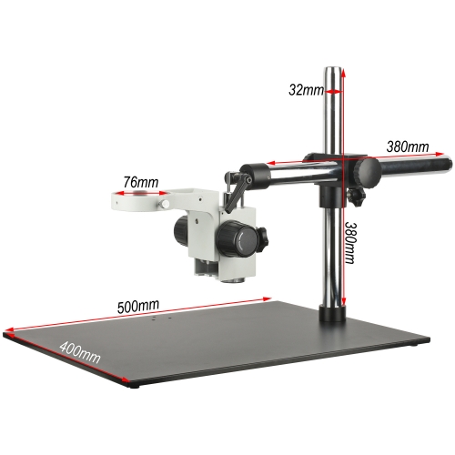 KOPPACE Large Platform Microscope Universal Adjustment Bracket 76mm Focusing Frame Base 500X400mm