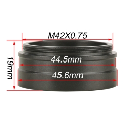 KOPPACE 2X Microscope Auxiliary Objective 30mm Working Distance Connection Size 42mm