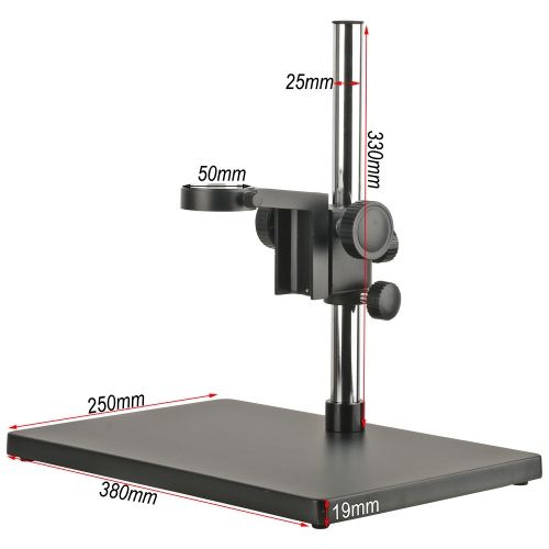 KOPPACE Large Platform Microscope Bracket 50mm Lens Diameter Focusing Bracke Lifting Range 62mm