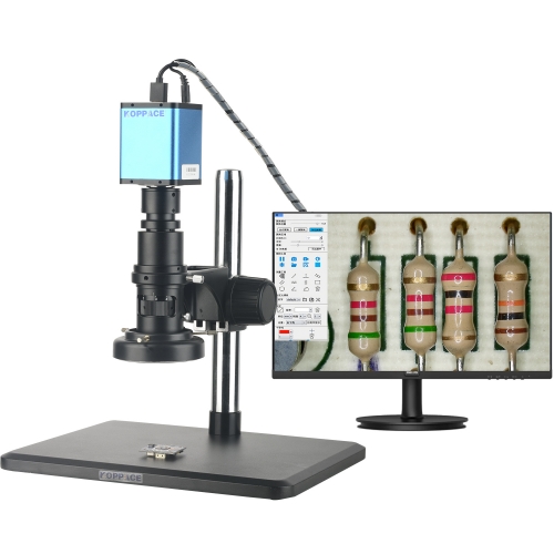 KOPPACE 23X-169X Auto Focus Electron Microscope HDMI HD 2MP Industrial Autofocus Camera