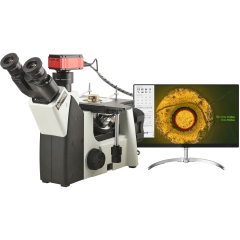 KOPPACE 50X-500X Inverted Electronic Metallographic Microscope 4K HD Camera can be Connected to a Computer