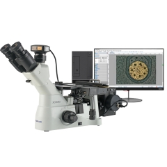 KOPPACE 177X-1772X Inverted Metallurgical Microscope 25MP HD USB 3.0 Measurement Camera