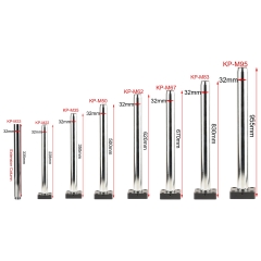 KOPPACE Optical microscope platform stand,with a length of 228mm-955mm,a diameter of 32mm,and screw holes M6