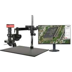 KOPPACE 23X-193X 2D/3D Electron Microscope 360 ° Rotation 4K High Definition Measurement Camera