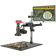 KOPPACE 12X-125X高清工业电子显微镜 4K相机可连接电脑进行测量和拍照