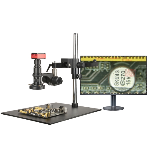 KOPPACE 21X-215X高清工业电子显微镜 4K相机可连接电脑进行测量和拍照