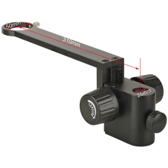 KOPPACE Microscope Focusing Frame Centre Distance 310mm Column Aperture 25mm