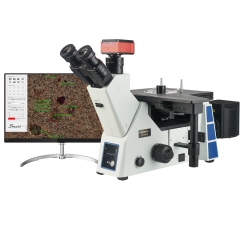 KOPPACE 193X-1935X Inverted Light and Dark Field Electron Metallurgical Microscope 4K HD Measurement Camera can be Connected to a Computer