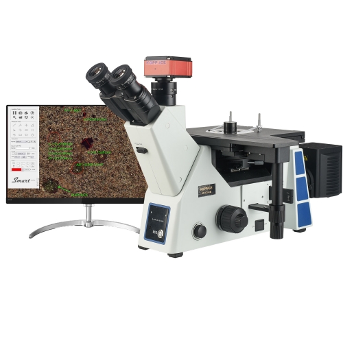 KOPPACE 193X-1935X Inverted Light and Dark Field Electron Metallurgical Microscope 4K HD Measurement Camera can be Connected to a Computer