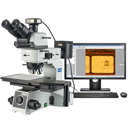 KOPPACE 177X-1772X Electron Metallographic Microscope 25MP USB 3.0 Measurement Camera Bright and Dark Field Polarized Observation