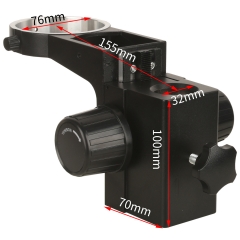 KOPPACE 显微镜调焦支架 中心距离155mm 镜头框直径76mm 立柱孔径32mm