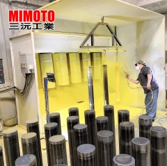 立柱的粉体涂装